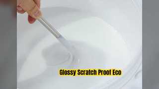 광택 스크래치 방지 수성 코팅