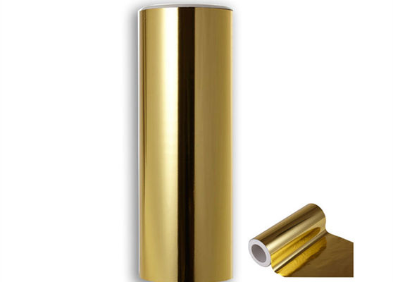 금 은 우수한 금속 광택 폴리에스터 필름 PET 인쇄 포장용 금속화 열 라미네이션