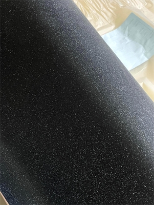 Good price 선장 코팅 블랙 글리터 라미네이션 필름 온라인으로