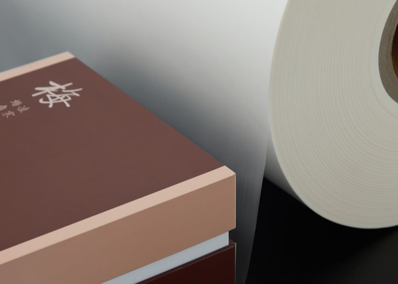 Good price 럭셔리 인캡슐링 시스템용 정밀 측정 28μm Mar-Resistant Tactile-Enhanced Composite Substrate Optical-Diffused Surface Coextruded Laminate 온라인으로